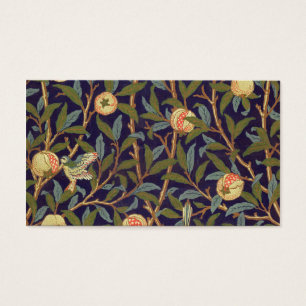 William Morris Vogel und Granatapfel Vintage-Kunst