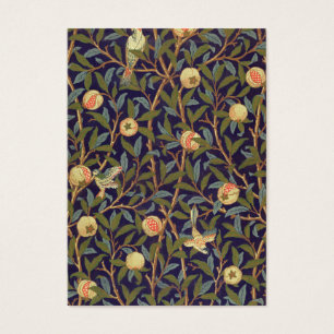 William Morris Vogel und Granatapfel Vintage-Kunst