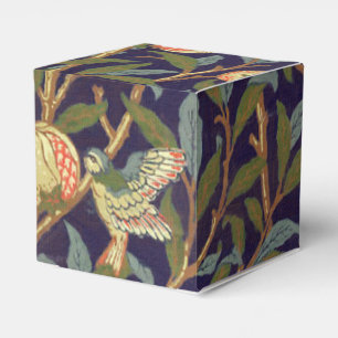 William Morris Vogel und Granatapfel Vintage-Kunst Geschenkschachtel
