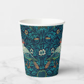 William Morris - Vogelflorale Muster-Splicing Pappbecher (Links)
