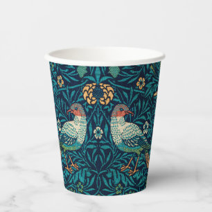 William Morris - Vogelflorale Muster-Splicing Pappbecher