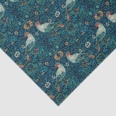 William Morris - Vogelflorale Muster-Splicing Seidenpapier (Ausschnitt)