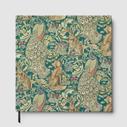 William Morris "Wald" Gästebuch (Vorderseite)