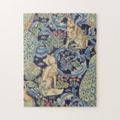William Morris-Wald-Kaninchen Puzzle (Vertikal)