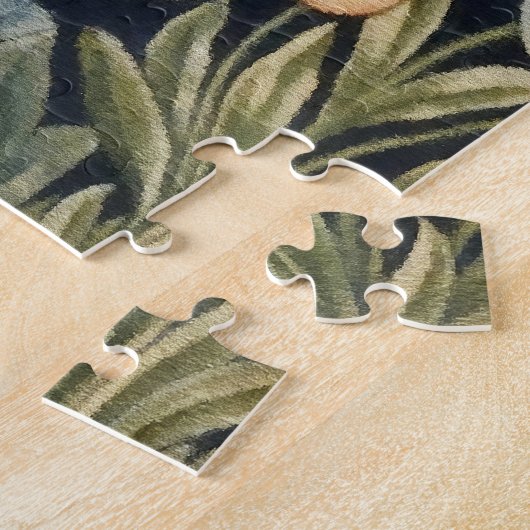 William Morris Wald Rabbit Floral Art Nouveau Puzzle (Seite)