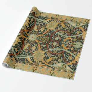 William Morris Wald-Tapetenmuster: Vintage Geschenkpapier