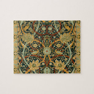 William Morris Wald-Tapetenmuster: Vintage Puzzle