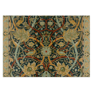 William Morris Wald-Tapetenmuster: Vintage Schneidebrett