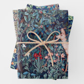 William Morris, Waldtiere Geschenkpapier Set (Beispiel)