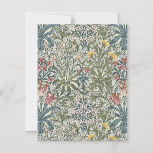 William Morris Waldunkräuter Mitteilungskarte (Vorderseite)