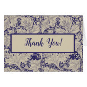 William Morris Wallflower Blue Damask (Vorderseite (Horizontal))