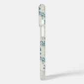 William Morris Wallflower Blue Damask Case-Mate iPhone Hülle (Rückseite / Links)
