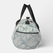 William Morris Wallflower Blue Damask Duffle Bag (Rechts)