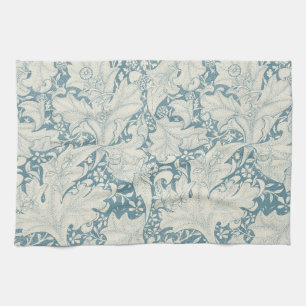 William Morris Wallflower Blue Damask Geschirrtuch