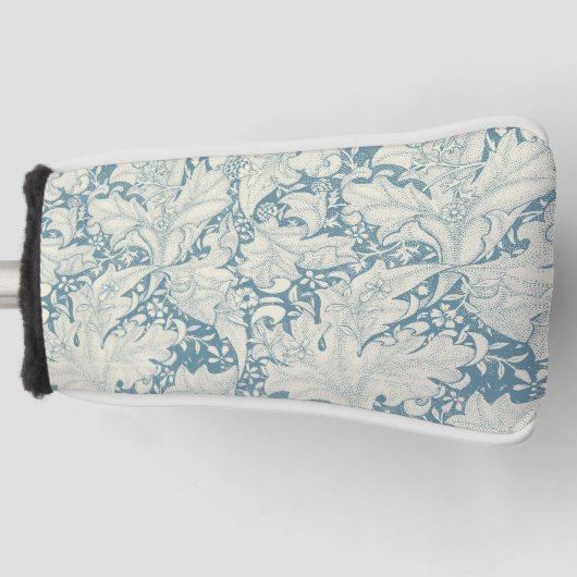 William Morris Wallflower Blue Damask Golf Headcover (Vorderseite)