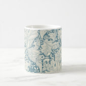 William Morris Wallflower Blue Damask Kaffeetasse (Mittel)