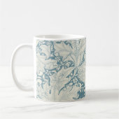 William Morris Wallflower Blue Damask Kaffeetasse (Links)