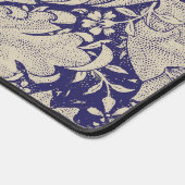 William Morris Wallflower Blue Damask Schreibtischunterlage (Ecke)