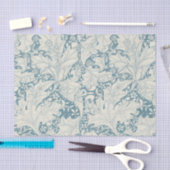William Morris Wallflower Blue Damask Seidenpapier (Handwerk)