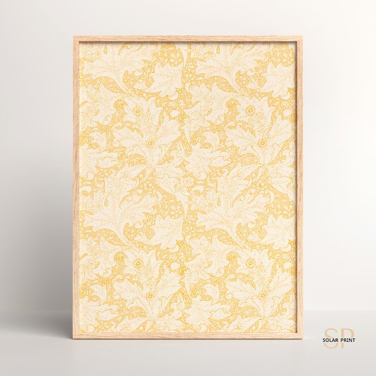 William Morris Wallflower Wallpaper Design Art Poster