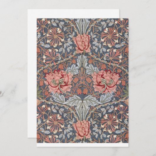 William Morris Wallpaper Designs Einladung (Vorne/Hinten)