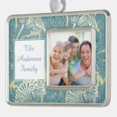 William Morris Wallpaper Pattern Rahmen-Ornament Silber (Links)