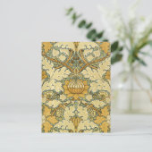 William Morris Wallpaper Print Postkarte (Stehend Vorderseite)