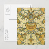 William Morris Wallpaper Print Postkarte (Vorne/Hinten)