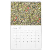 William Morris Wandkalender (Feb 2027)