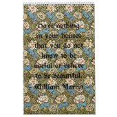 William Morris Wandkalender (Titelbild)