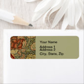 William Morris Wandle English Floral Damask Design (Insitu)