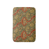 William Morris Wandle English Floral Damask Design Badematte (Vorderseite Vertikal)