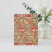 William Morris Wandle für Chintz Design Postkarte (Stehend Vorderseite)