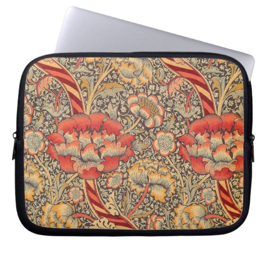 William Morris Wandle für Chintz-Entwurf Laptopschutzhülle (Vorderseite)