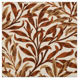 William Morris-Weide-Ast, Brown und Beige Stoff