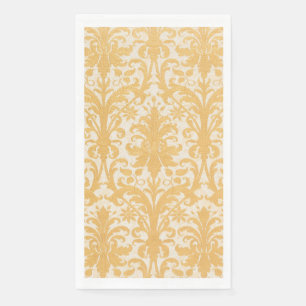 William Morris Weide & Gold Damast Luxus Serviette