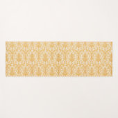 William Morris Weide & Gold Damast Luxus Yogamatte (Vorderseite (Horizontal))