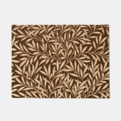 William Morris-Weide-Muster, Brown und Beige Fußmatte (Vorderseite)