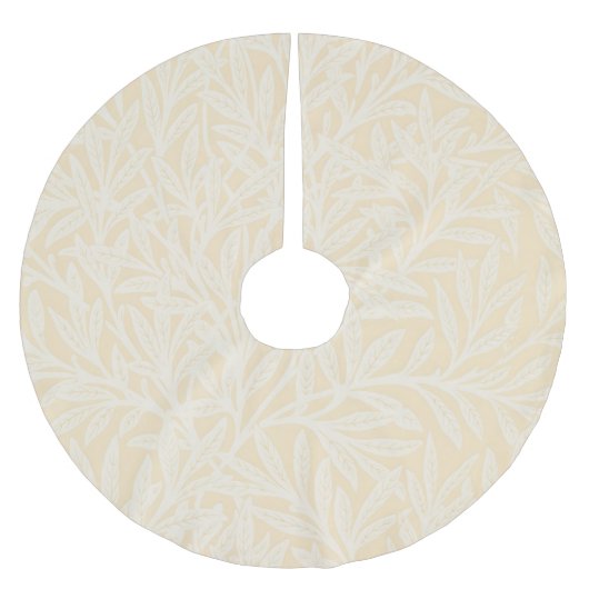 William Morris Weidenblumen-Klassiker Polyester Weihnachtsbaumdecke (Vorderseite)