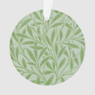 William Morris Weidenblüte Klassisches Grün Ornament
