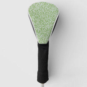William Morris Weidenblüten Klassisches Grün Golf Headcover