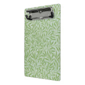 William Morris Weidenblüten Klassisches Grün Mini Klemmbrett (Gewinkelt2)