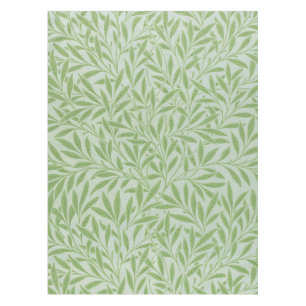 William Morris Weidenblüten Klassisches Grün Tischdecke