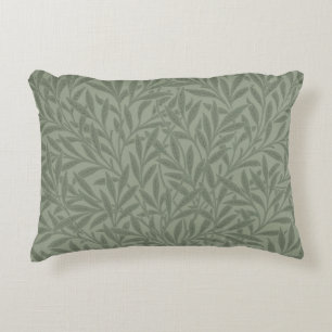 William Morris Weidenmuster Antik Hellgrün Dekokissen