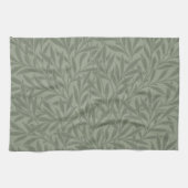 William Morris Weidenmuster Antik Hellgrün Geschirrtuch (Horizontal)