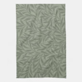 William Morris Weidenmuster Antik Hellgrün Geschirrtuch (Vertikal)