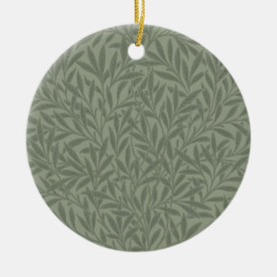 William Morris Weidenmuster Antik Hellgrün Keramik Ornament