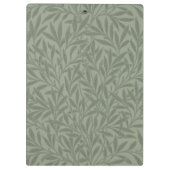 William Morris Weidenmuster Antik Hellgrün Klemmbrett (Rückseite)