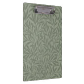 William Morris Weidenmuster Antik Hellgrün Klemmbrett (Rechts)