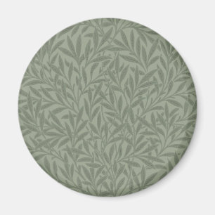 William Morris Weidenmuster Antik Hellgrün Magnet